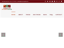 Tablet Screenshot of moroccanguides.com